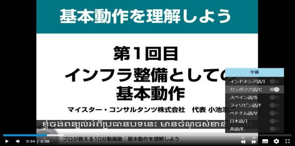 クメール語字幕
